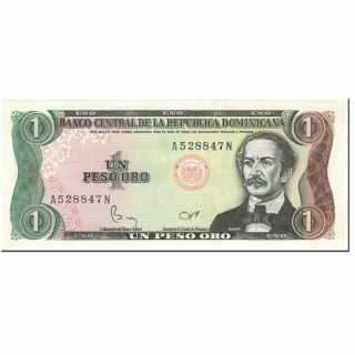[ 601745] Banknote,  Dominican Republic,  1 Peso Oro,  1984,  Undated (1984)