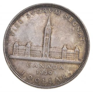 Silver Dollar 80 1939 Canada Canadian Asw.  60 Troy Ounces 947