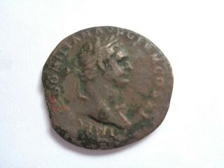 Domitian 81 - 96 Ad Ae As Struck 85 Ad