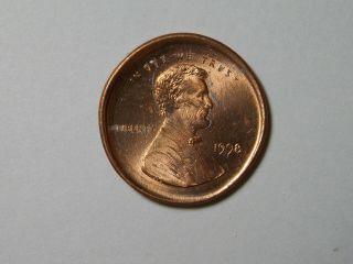 2000 P Lincoln Memorial Cent Penny Broadstrike Error BU Uncirculated ...