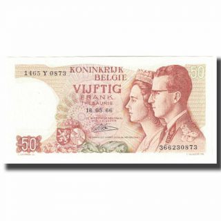 [ 622365] Banknote,  Belgium,  50 Francs,  1966,  1966 - 05 - 16,  Km:139,  Unc (65 - 70)