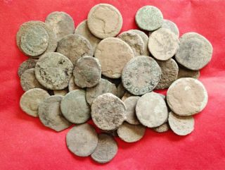 Large Roman Coins 15 To 36 Mm Of Lower To Lowest Grade,  Every Bid Is Per Coin