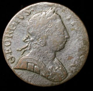 1773 Great Britain Half 1/2 Penny George Iii