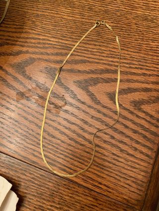 18k Gold Necklace 4 Grams Scrap