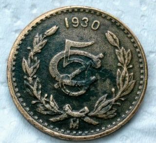 5 Centavo 1930 México