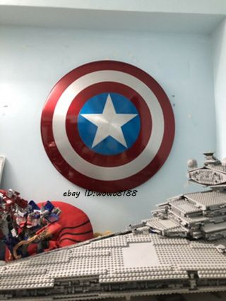 Marvel Legends Captain America 75th Anniversary Avengers Shield Alloy Metal 4