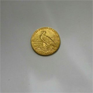 1914 USA $2 1/2 dollars gold coin INDIAN head,  quarter Eagle crisp XF/AU 2