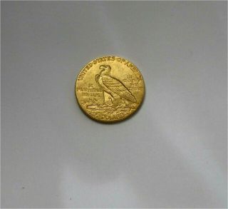 1914 USA $2 1/2 dollars gold coin INDIAN head,  quarter Eagle crisp XF/AU 4