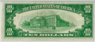 1928 $10 Gold Certificate PMG63 Choice Uncirculated Woods/Mellon 2