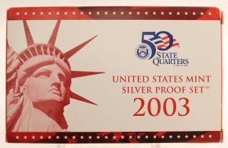 2003 United States Silver Proof Set 8/11