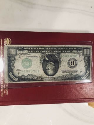 1934 1000 federal reserve note 6