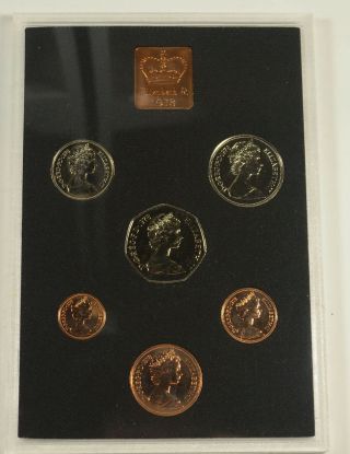 1978 Coinage Of Great Britain & Northern Ireland - 6 Coin Proof Set 909 3