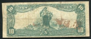 1902 $10 FIRST NATIONAL BANK IN BESSEMER,  AL NATIONAL CURRENCY CH.  6961 2
