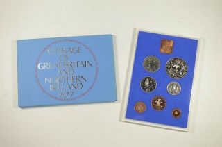 1977 Coinage Of Great Britain & Northern Ireland - 7 Coin Proof Set 913