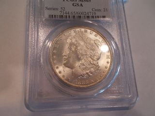 1883 - CC GSA Morgan Silver Dollar $1 PCGS MS65 2