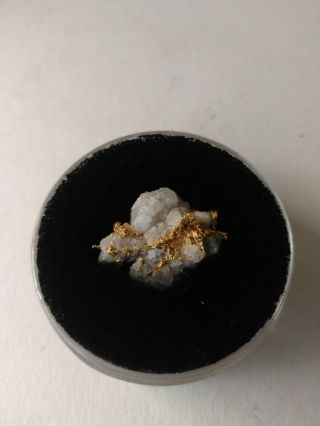 Australian Natural Gold Quartz Nugget 5 Grams