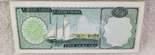 Cayman Islands,  Currency Board Pick 6a 1974 $5 Dollars PMG 40 Extremely Fine 4