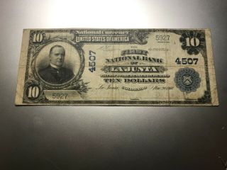 La Junta,  Colorado 1902 National Bank Note.  Charter 4507.