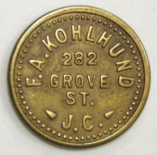 F.  A.  Kohlhund,  J.  C.  (jersey City,  Nj) Good For 5¢ In Trade (ex Tanenbaum)