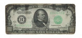 1934 A $1000 One Thousand Dollar Bill - - Make Offer - Not 500