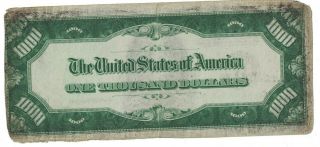 1934 A $1000 One Thousand Dollar Bill - - MAKE OFFER - NOT 500 2