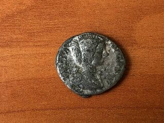 Julia Domna,  Wife Of Septimius Severus 193 - 211 Ad Ar Denarius Ancient Roman Coin