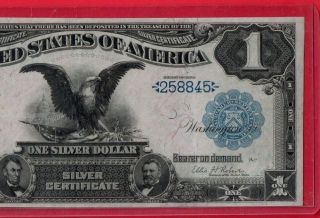1899 $1.  00 Silver Certificate Black Eagle Au,