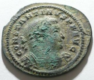Roman Imperial Constantine I The Great 307 - 37 Large Follis Ptr Treveri Coin