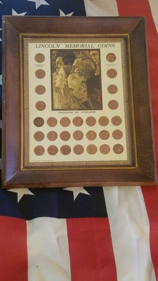 1974 The Kennedy,  Lincoln Memorial Coins: Freedom of Worship,  Pennies 2