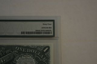 Money USA $1 Dollar 1917 Legal Tender PMG FR 39 Graded 64 EPQ 4