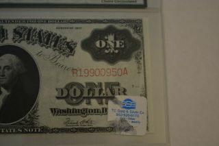 Money USA $1 Dollar 1917 Legal Tender PMG FR 39 Graded 64 EPQ 8