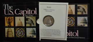 1994 Bicentennial Of The Us Capitol Commemorative Silver Dollar Proof Coin