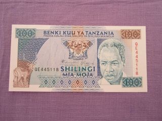 Tanzania 100 Shilingi 1985 Unc