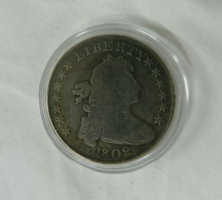 1802 $1 Draped Bust Dollar Early Silver American Dollar
