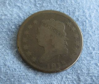 1813 Classic Head Large Cent Key Date 1c