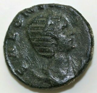 Roman Imperial Salonina,  Wife Of Gallienus,  254 - 268 Ad.  Ae 3.  52gr;19mm Antoninia