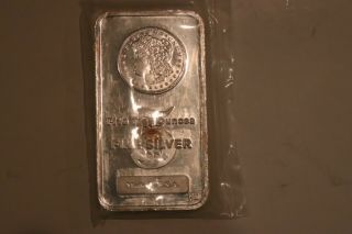 Morgan Dollar Design 5 Oz Silver Bar