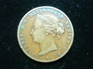 JERSEY BRITISH 1/24 SHILLING 1894 QUEEN VICTORIA 44 MONEY COIN 2