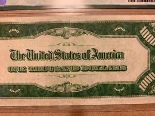 1934 $1000 York Federal Reserve Note Fr 2211 - B Julian/Morgenthau PMG 40 EF 7
