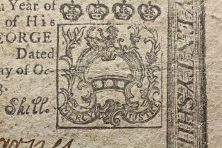 Pennsylvania,  October 1,  1773,  20 Shillings,  Walter Breen certificate 6
