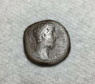 Roman Empire Imperial Coinage Antoninus Pius Ae Bronze Sestertius 138 - 161 Ad