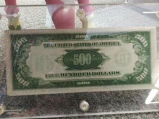 1934 500 Dollar Bill Federal Reserve Note York 2
