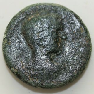 Ae Of Coela,  Thrace 3.  64gr.  Laureate,  Draped,  Cuirassed Bust Right / Prow Right