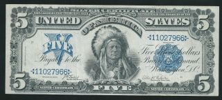 1899 $5 Silver Certificate Fr.  271 Lyons / Roberts Vf - Xf