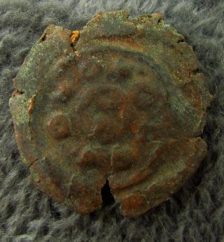 Ancient Roman Spintria Tesserae Bronze Token Circa 200 Ad (m203)