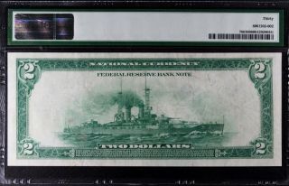 1918 $2 Federal Reserve Bank Note Richmond PMG 30 Fr.  760 2