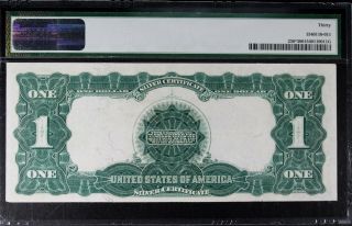 1899 $1 Black Eagle Silver Certificate PMG 30 Star Note 2