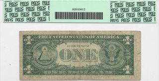 1974 $1 FEDERAL RESERVE NOTE MISMATCHED SERIAL NUMBERS - 2