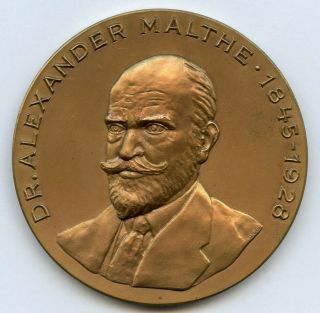 Norway Bronze Medal Surgeon Alexander Malthe 50mm 48gr