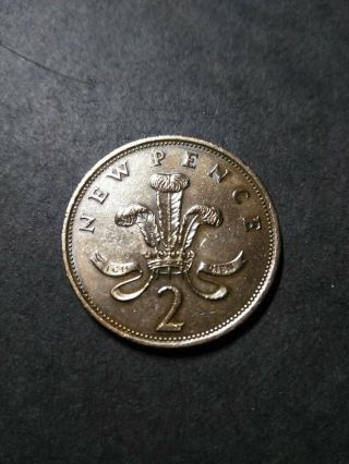 HOBO COIN GREAT BRITAIN 2 Pence 1980 121. 2